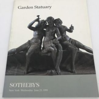 Sotheby’s Catalog Garden Statuary 6/23/99