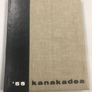 1955 Kanakadea Alfred University Yearbook, Alfred, New York