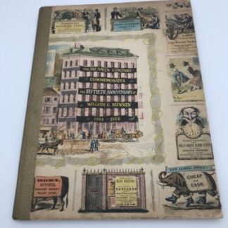 Vintage Mennen 1908-1958 50TH Anniversary Employee Book History Of The Company