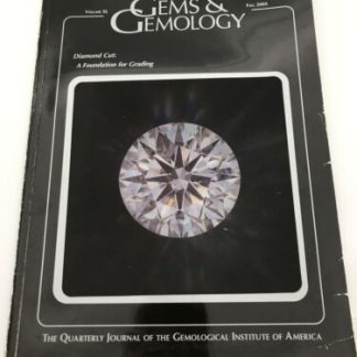 GEM & GEMOLOGY JOURNAL 2004 Fall