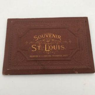 E. Anheuser & Cos Brewing Association Souvenir of St. Louis Photo book 1875-1879