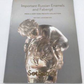 Sotheby’s Catalog Important Russian Enamels And Faberge 11/4/10