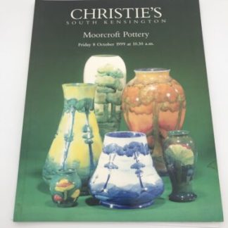 Christie's Moorcroft Pottery Auction Catalog Book October 8, 1999