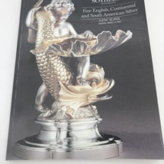 Sotheby’s Fine English, Continental And South American Silver - NY 4/27/90