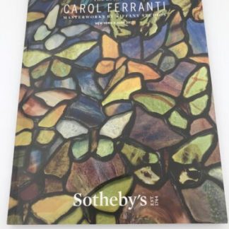 Sotheby's The Estate of Carol Ferranti Masterworks by Tiffany Studios 6/10/17