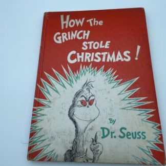 DR. SEUSS-How The Grinch Stole Christmas (1957 TRUE 1st Edition, Hardcover)-VG
