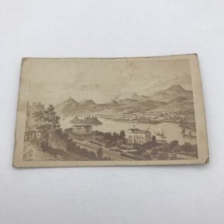 Germany, Deutschland, rolandseck & siebengebirge, circa 1870 vintage cdv album