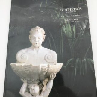 Sotheby’s Catalog Garden Statuary 6/19/95