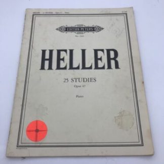 heller 25 studies opus 47 piano No 3563