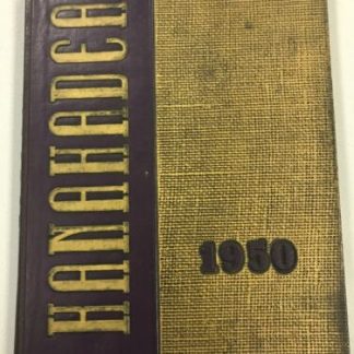 1950 KANAKADEA YEARBOOK ALFRED UNIVERSITY NY