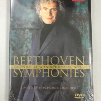 BEETHOVEN SYMPHONIES - SIMON RATTLE - LIMITED EDITION PROMO DVD - BRAND NEW !