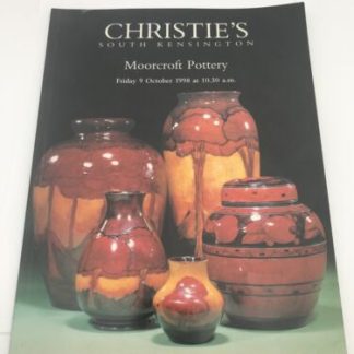 Christie’s Moorcroft Pottery Auction Catalog Book 10/9/98