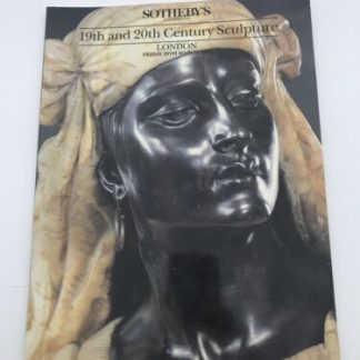 Sotheby’s Catalog 19th and 20th century sculpture March 20, 1992