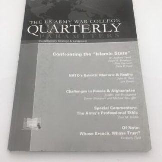 ARMY WAR COLLEGE QUARTERLY PARAMETERS MAGAZINE Autumn 2014 VOL. 44 NO. 3