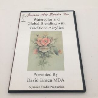 Jansen Art Studio Watercolor and Global Blending with Traditions Acrylics DVD