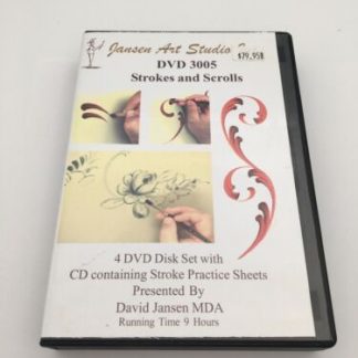 Jansen Art Studio Strokes and Scrolls DVD
