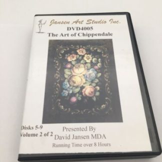 Jansen Art Studio The Art of Chippendale Volume 2 of 2 DVD