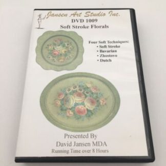 Jansen Art Studio Soft Stroke Florals DVD
