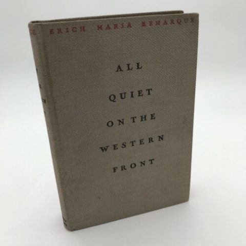 All Quiet on the Western Front - June 1929 First Printing