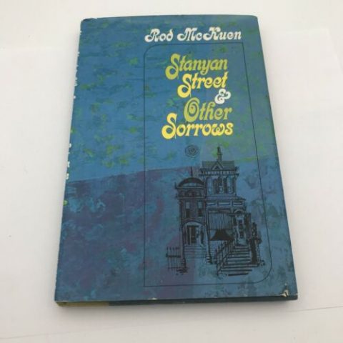 Stanyan Street and Other Sorrows by Rod McKuen 1970 Signed with a doodle