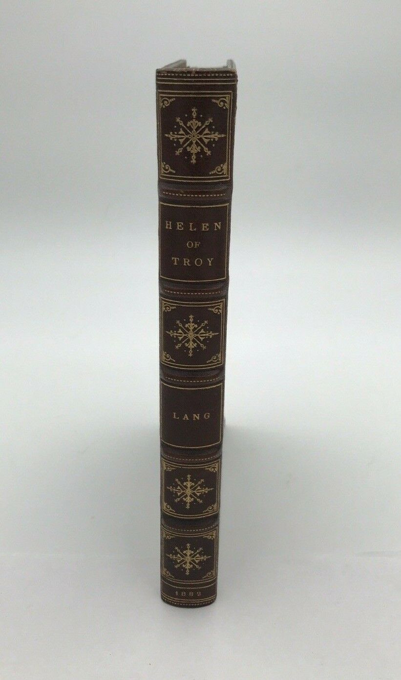 Helen Of Troy By A. Lang 1882 Fine Binding - Image 2