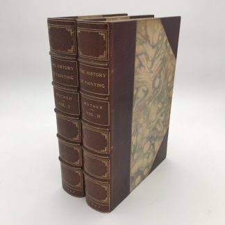 The History Of Painting By Richard Muther 1907 (2 Vol Set) Fine Binding