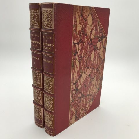 Life of Benvenuto Cellini Written by Himself 1906 1st Fine Binding