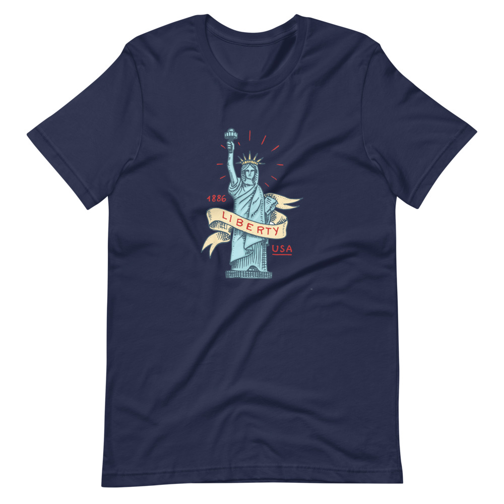 Statue of Liberty 1886 Tee - Image 4