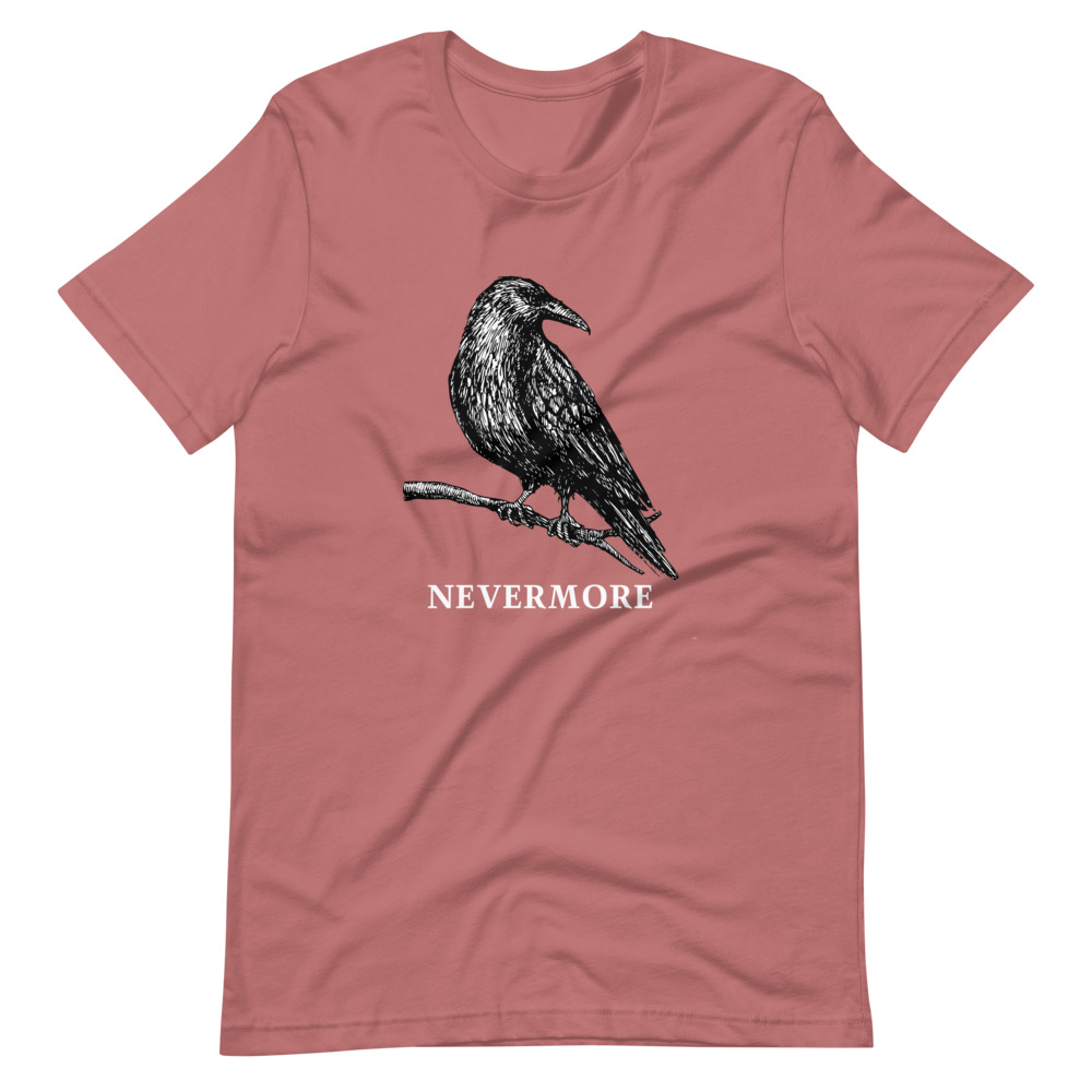 Edgar Allan Poe’s The Raven Nevermore T-Shirt