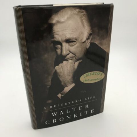 A Reporter's Life - Walter Cronkite Autographed Used Hardbound