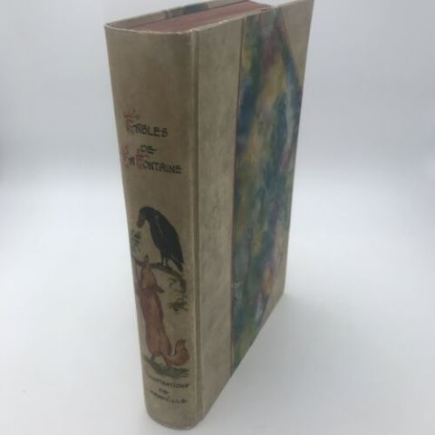 Fables De La Fontaine - Illustrations Par Grandville 1850s?