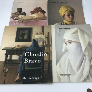 4 Claudio Bravo Catalogs Marlborough Gallery NYC 1980-1990s
