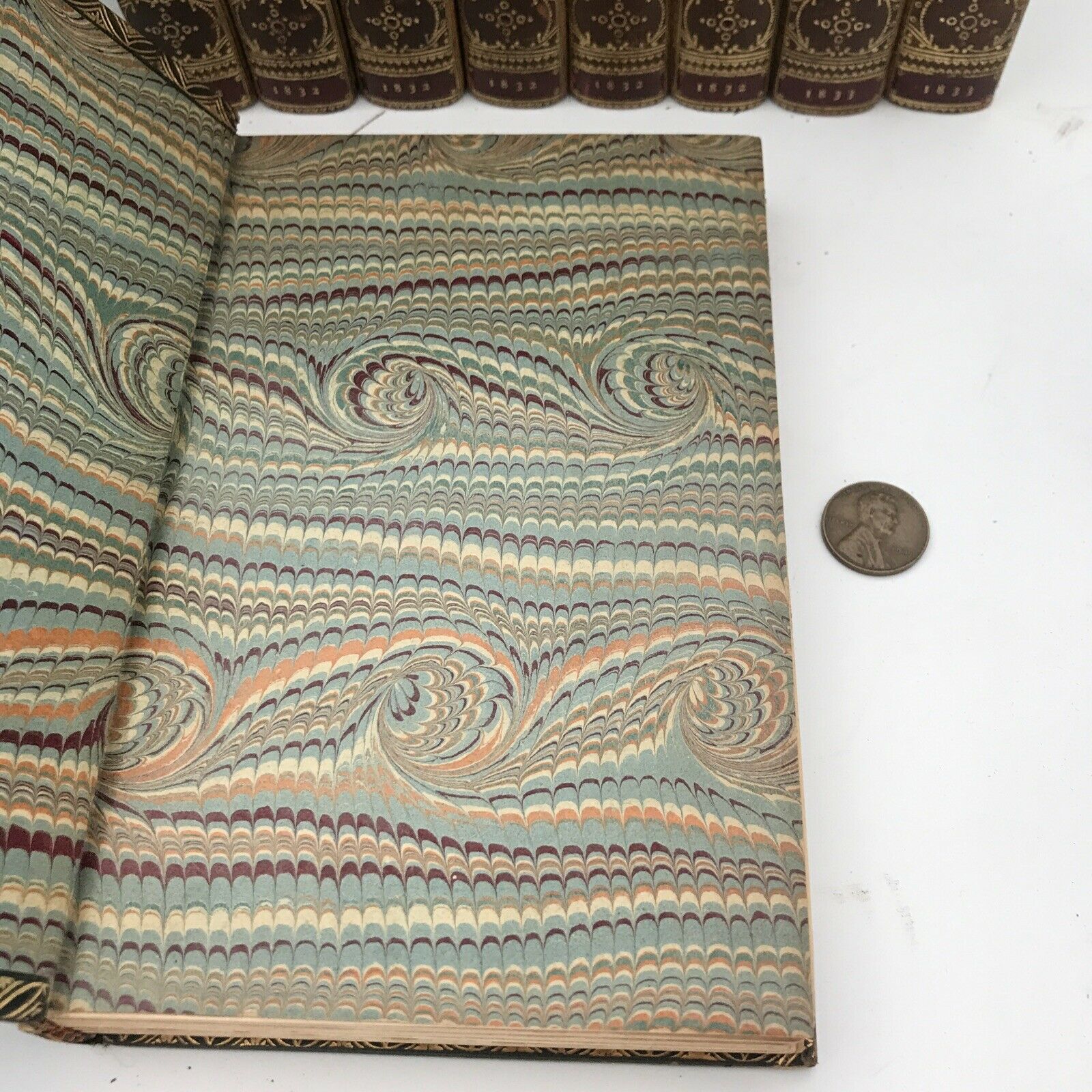 The Works Of Lord Byron 1832-1833 17 Volumes Complete Fine Bindings Don Juan - Image 9