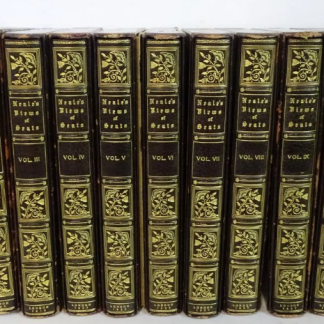 Neale's Views Of Seats 11 Vols Amazing Stikeman Binding 1818-1829 J.P. Neale