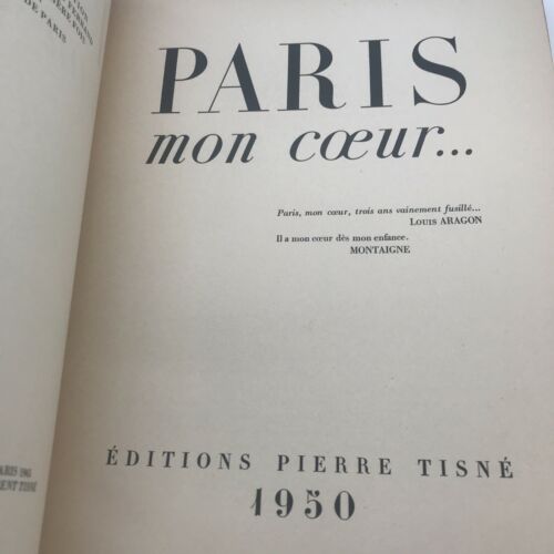 Cheronnet L. & Ferrand Louis PARIS MON COEUR - Image 6