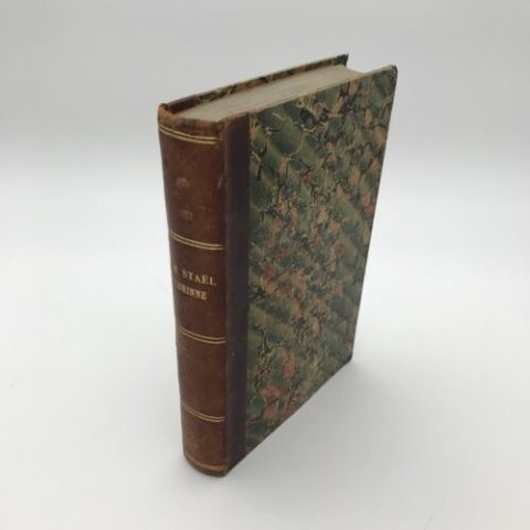 Corinne OU L'Itale Madame De Stael librairie de firmin didot frères 1859