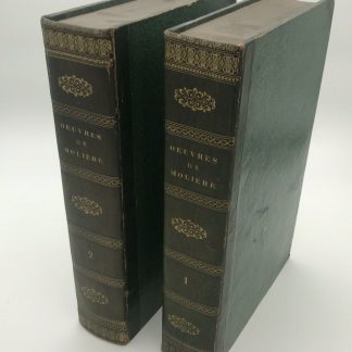 Oeuvres De Moliere 1835 and 1836 - De Bradford Arma comitis – Weston Library