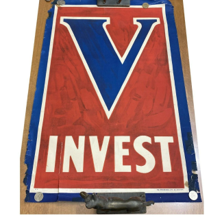 Invest / The Strobridge Litho. Co., Cincinnati - WWI - 1917 - Poster War Bonds