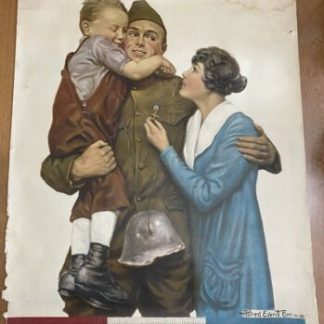 For home and country - Victory Liberty Loan" by Alfred Everitt Orr 1919 poster