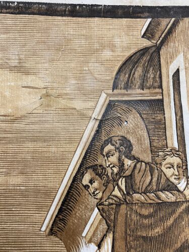 Presentation of the Virgin in the Temple after Titian 1742 John Baptist Jackson - Image 9