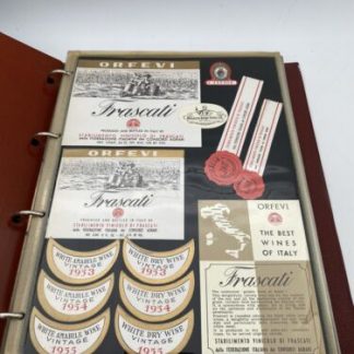 OR. FE. VI. Wine Label Collection from the 1950s