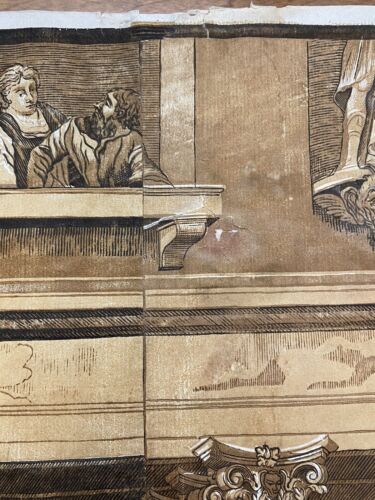 Presentation of the Virgin in the Temple after Titian 1742 John Baptist Jackson - Image 6