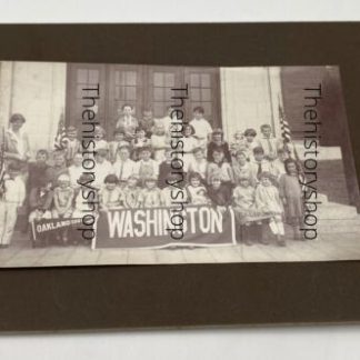 Washington Elementary School Class Photo 1926 - Oakland California - Original