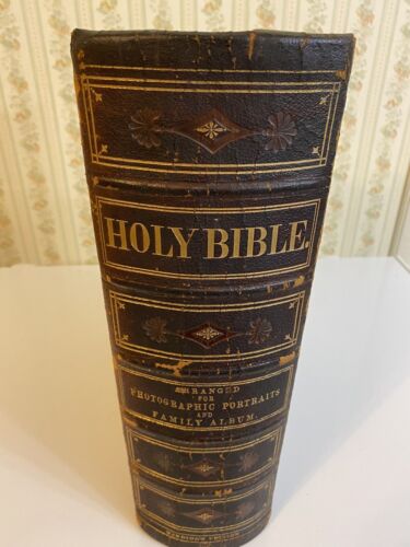 William W. Harding 1865 Holy Bible - Old And New Testaments - The ...