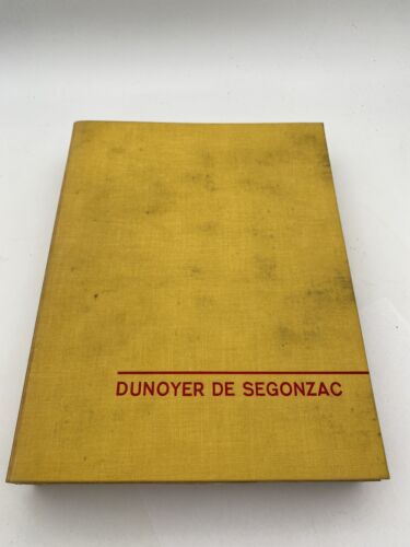 Andre Dunoyer De Segonzac Paul Jamot PPB 1929 Paris with Slip Case - Image 3