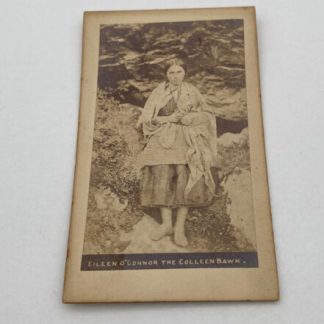 Rare Eileen O'Connor The Colleen Bawn CDV Antique Photo Circa 1860