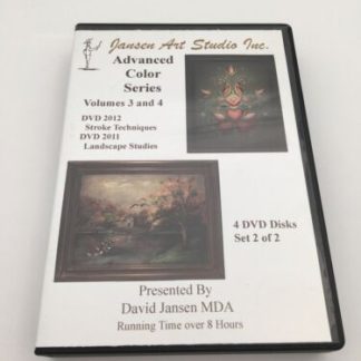 Jansen Art Studio Advanced Color Series Volumes 3 & 4 DVD