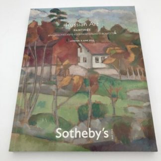 Sotheby’s Auction Catalog Russian Art Paintings London June 9, 2010