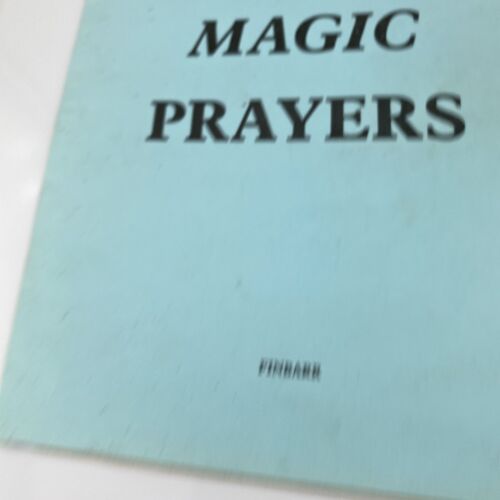 100 Magic Prayers Finbarr Christian Magic Spells Occult Magick Jesus Bible - Image 2