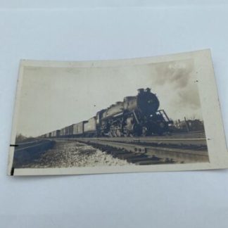 Locomotive - Collons Chicago - Vintage Train Railroad Photo